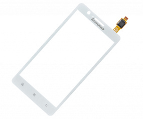 Сенсор для телефона Lenovo A536 Белый (установка на скотч не менее 1мм)
