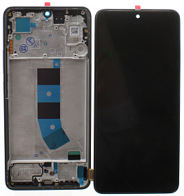 Дисплей для телефона Xiaomi Redmi Note 13 4G (23129RAA4G) модуль с рамкой Черный - In-Cell