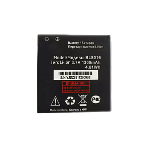 АКБ для телефона Fly BL8016 FS408 тех. упаковка