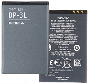 АКБ для телефона Nokia BP-3L 603, 800, 610, 710, 303