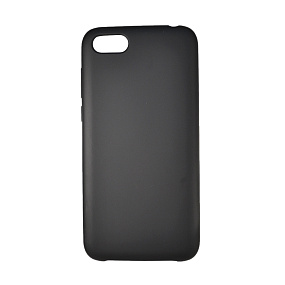 Силиконовый чехол Honor 7A/Y5 Lite/Y5 Prime 2018 Silicon Case Fasion матовый черный 