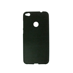 Силиконовый чехол Honor 8 Lite матовый черный