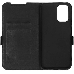 Чехол-книжка DF под кожу Xiaomi Redmi Note 10/10S/Poco M5s черный
