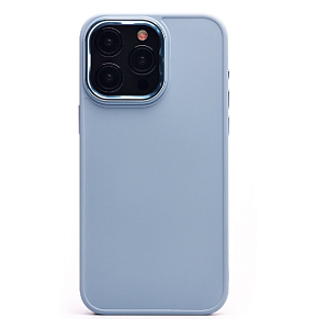 Кейс iPhone 15 Pro Max силикон SC311 мятный