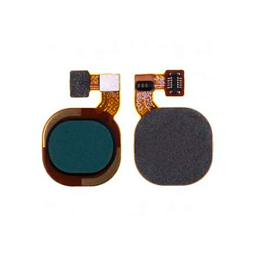 Шлейф Tecno Spark 7 сканер отпечатка пальцев Зеленый