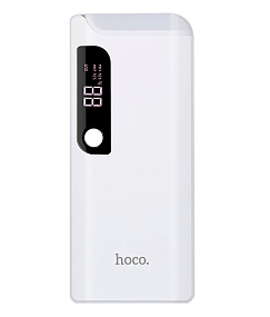 Портативное зарядное устройство Hoco B27 QC 2 USB 15000mAh LCD белый
