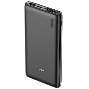 Портативное зарядное устройство Hoco J80 2USB/Micro/Type-C 10000mAh черный