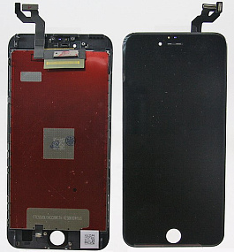 Дисплей для телефона iPhone 6S в сборе Черный - AAA