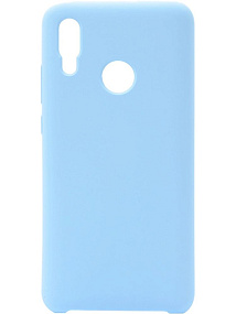 Силиконовый чехол Honor 10 Lite/P Smart 2019  матовый синий