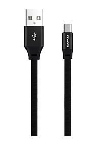Дата кабель micro USB - USB Awei CL-98 1м черный