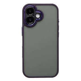 Кейс iPhone 17 силикон PC090 фиолетовый