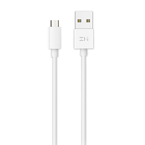 Дата кабель micro USB - USB Xiaomi Zmi 0.8 м белый