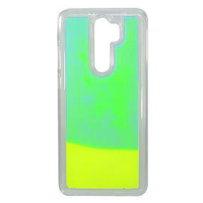 Силиконовый чехол Xiaomi Redmi Note 8 Pro SC095 (004) светящийся песок