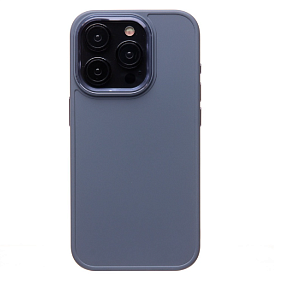 Кейс iPhone 15 Pro силикон SC311 фиолетовый