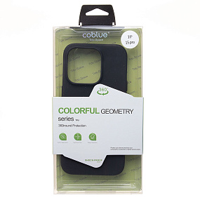 Кейс iPhone 15 Pro силикон SC345 черный