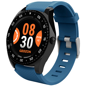 Smart часы Titanium G-SM10BLKB черно-синие*