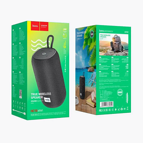 Колонка Hoco HC10 (Bluetooth/USB/FM/AUX) 5W черный