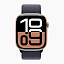 Часы наручные Apple Watch S10 46mm розовое золото