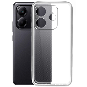 Силиконовый чехол Xiaomi Redmi Note 14 прозрачный