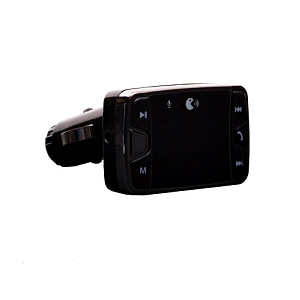 FM-модулятор Bethco 536BT (Bluetooth, MicroSD, USB, дисплей) черный