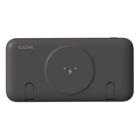 Портативное зарядное устройство Xiaomi Solove 10000 mAh Type-C+1 USB 20W QC 3.0 PD 3A черный