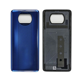 корпус для телефона Xiaomi Poco X3 NFC/Poco X3 Pro Задняя крышка Синий