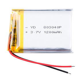 АКБ универсальная 803040p 1200 mAh (8*30*40)