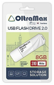 8Gb OltraMax 310 белая 2.0