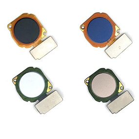 Шлейф Huawei P20 Lite на кнопку HOME в сборе Синий