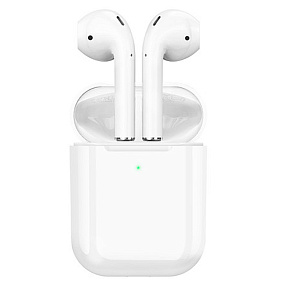 Bluetooth-наушники беспроводные Hoco EW02 белые (УЦЕНКА) Б/У, тише играют