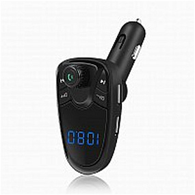 FM-модулятор M-450M1BT (Bluetooth, MicroSD, USB, дисплей) черный