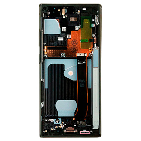 Дисплей для телефона Samsung N985F/N986F (Note 20 Ultra) модуль Черный - Оригинал