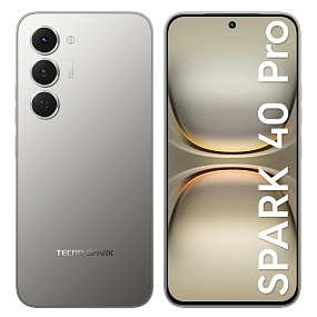 Смартфон Tecno Spark 40 Pro 8/256Gb серый