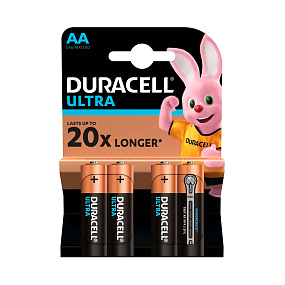 Батарейка АА Duracell LR6 4BL Optimum 4/20/80 1шт
