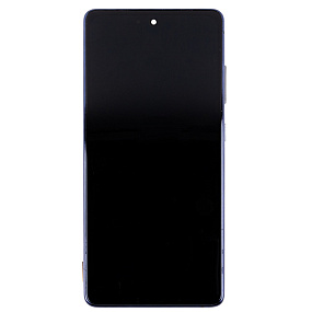 Дисплей для телефона Samsung G780F/G781B (S20 FE/S20 FE 5G) модуль Синий - (OLED) (Full Size)