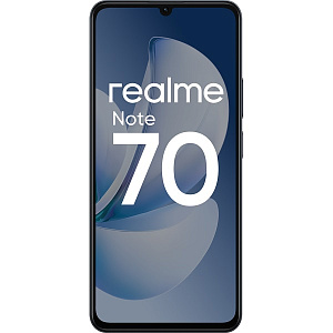 Смартфон Realme Note 70 6/128Gb черный
