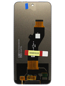 Дисплей для телефона Tecno Spark 30 5G (KL8) в сборе с тачскрином Черный - Оригинал