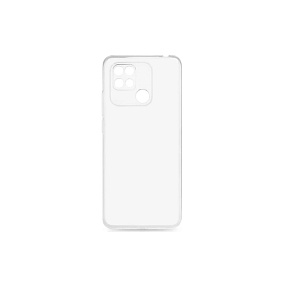 Силиконовый чехол Xiaomi Redmi 10C противоударный прозрачный