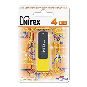 4Gb Mirex City желтая 2.0