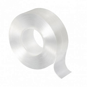 Скотч двусторонний силиконовый (30 мм*5 м, прозрачный)