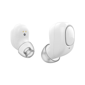 Bluetooth наушники беспроводные Elari EarDrops белые (УЦЕНКА) Б/У, потёртости