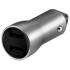 АЗУ-USB Xiaomi ZMi Digital Display Car Charger QC 3.0 2 выхода 3A (AP621)