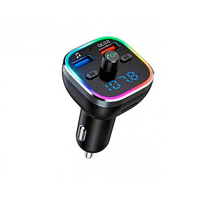 FM-модулятор G37 (Bluetooth,USB,SD, microSD) черный