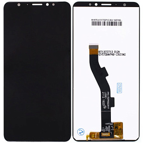 Дисплей для телефона Meizu M8/M8 Lite в сборе с тачскрином Черный