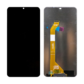 Дисплей для телефона Realme Note 70 (RMX5313) в сборе с тачскрином Черный - Оригинал