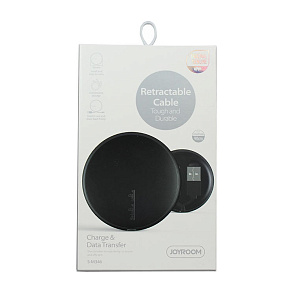 Дата кабель lightning - USB Joyroom S-M346 рулетка черный