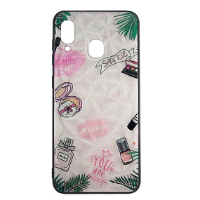 Задняя накладка для Samsung A205/A305 Galaxy A20/A30 PS106 (2) Crystal флуоресцентный