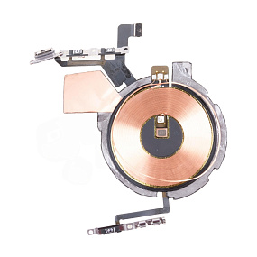 Шлейф iPhone 14 Pro Max на беспроводную зарядку/кнопку включения/кнопки громкости - Премиум