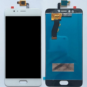 Дисплей для телефона Meizu M5s в сборе с тачскрином Белый