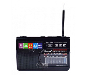 Радиоприемник GOLON RX-1313 черный